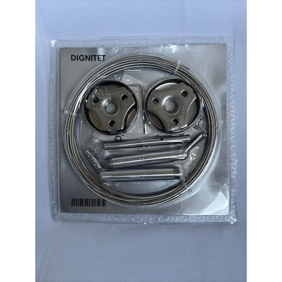 IKEA Dignitet Curtain Wire 600.752.95 Stainless Steel 5‎ Meter / 197" 20325 - Picture 1 of 2